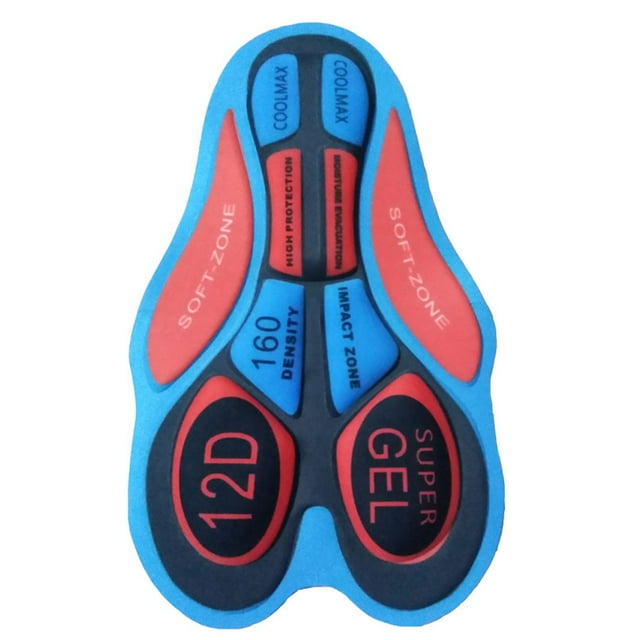 Advancent Cojín de ciclismo de gel de sílice para mayor seguridad, superficie antideslizante y pantalones cortos de silicona ligeros Ciclismo