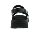 thumbnail image 3 of Drew Womens Serenity Faux Leather Slingback Sport Sandals, 3 of 3