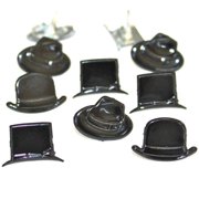 Angle View: Mens Hats Eyelet Outlet Brads