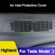 thumbnail image 2 of For Tesla Model 3 2022 3+ Highland 2024 Conditioning Air Intake Cabin Debris Filter Air Inlet Vent Grill Covers Protectivemotor Vehicle Frame Body P, 2 of 5