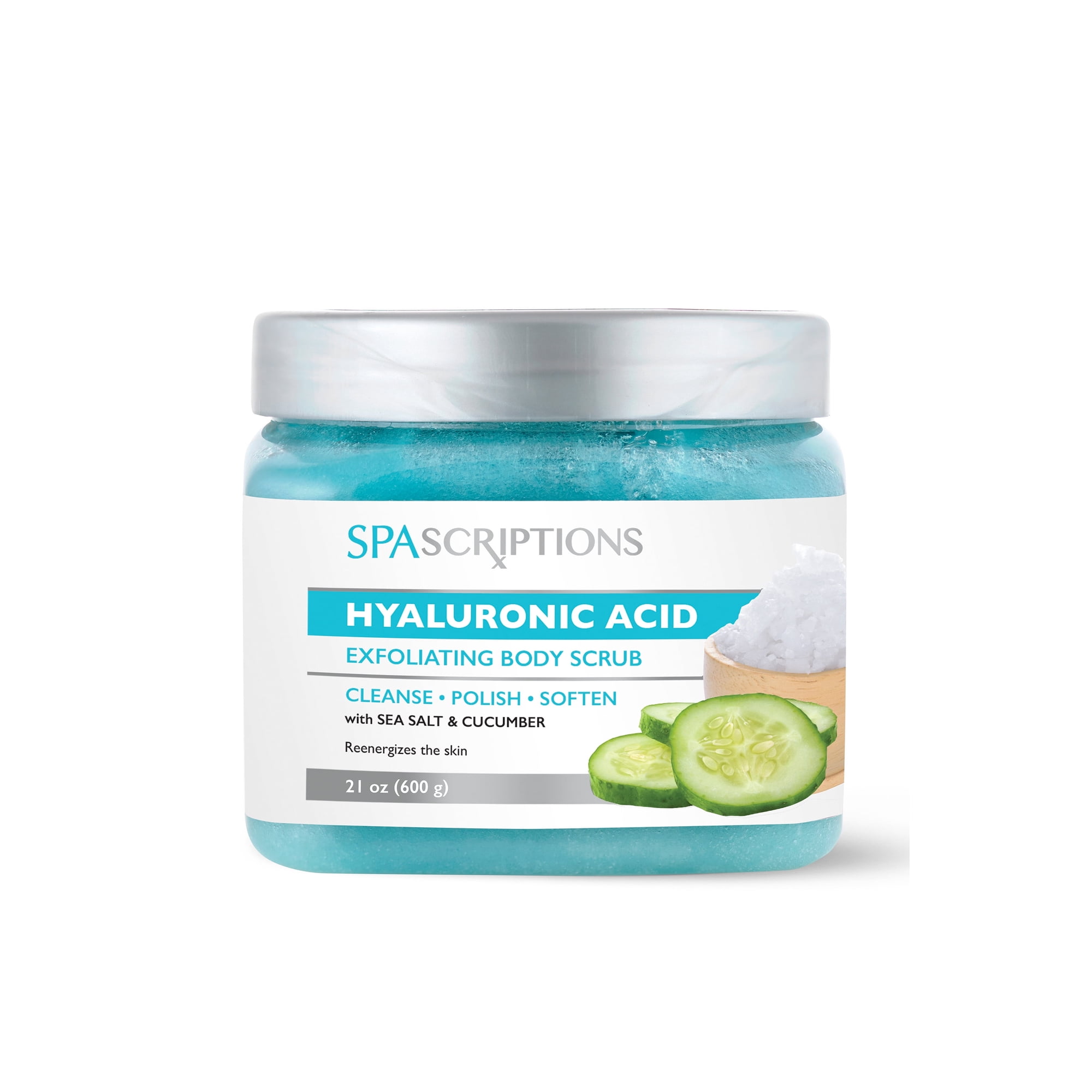 SPASCRIPTIONS Hyaluronic Acid Exfoliating Body Scrub - 21 oz