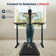 Redliro Under Desk Treadmill Walk Pad 2.25HP 300LBS AntiSlip Belt