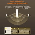 thumbnail image 4 of Generic Motion Sensor Closet Lights Under Cabinet Lighting with Flashlight Warm Wireless Stick-on Lights with Rechargeable Battery 9 LED Night Light Bar Magnetic Motion Sensor Night Light for Bedroom, 4 of 8