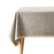 thumbnail image 1 of Mantel impermeable de lino de arpillera bordado con borla, mantel rectangular resistente sin arrugas para mesas, manteles rústicos para cocina de fiesta al aire libre, 1 of 6
