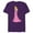Purple, variant on Disney Sleeping Beauty Princess Aurora Classic T-Shirt- Short Sleeve Blended T-Shirt for Adults - Customized-Purple