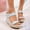 Sky Blue, variant on Wedge Sandals for Women Baeitkot Women Casual Round Head Comfy Slippers Wedge Heel Shoes