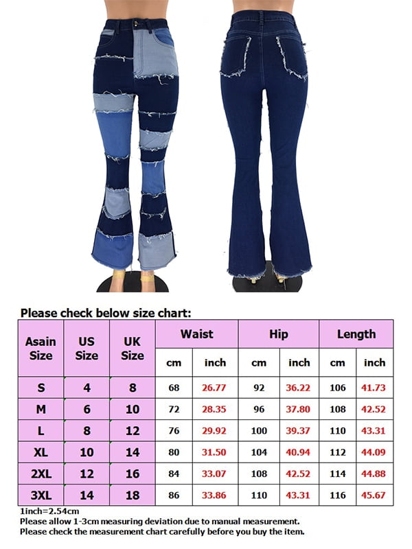 ladies flared jeans uk