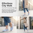 thumbnail image 4 of LANCROP Women's Round toe Knit Ballet Flats Soft Loafers Flats Slip-on Low Heel Walking Shoes, 4 of 10