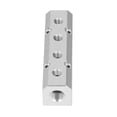 thumbnail image 4 of Air Distribution Air Manifold Block G1/2 Supply Port G1/4-Inch Output Port Aluminium Air Coupler Fast Connector for Compressed Air Piping Systems, 4 of 7