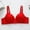 Red, variant on Mother's Plus Size Nursing Soft Comfort Fit Bra Seamless Wireless Bras No Underwire Comfortable Bralettes Push Up Bras