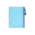 thumbnail image 3 of Qarigey Carpeta de archivos de 10 piezas Bolsa de documentos conveniente Contenedor de sujeción duradero Organizador de archivos con cremallera para Accesorios de disfraces Azul 20 cm * 28 cm Qarigey AP009156-02B, 3 of 6
