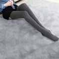 thumbnail image 3 of Anvazise 80cm Japanese Style Solid Color High Elasticity Non-slip Silicone Thigh Stockings Autumn Winter Women Over Knee Socks Coffee 1 Pair, 3 of 13