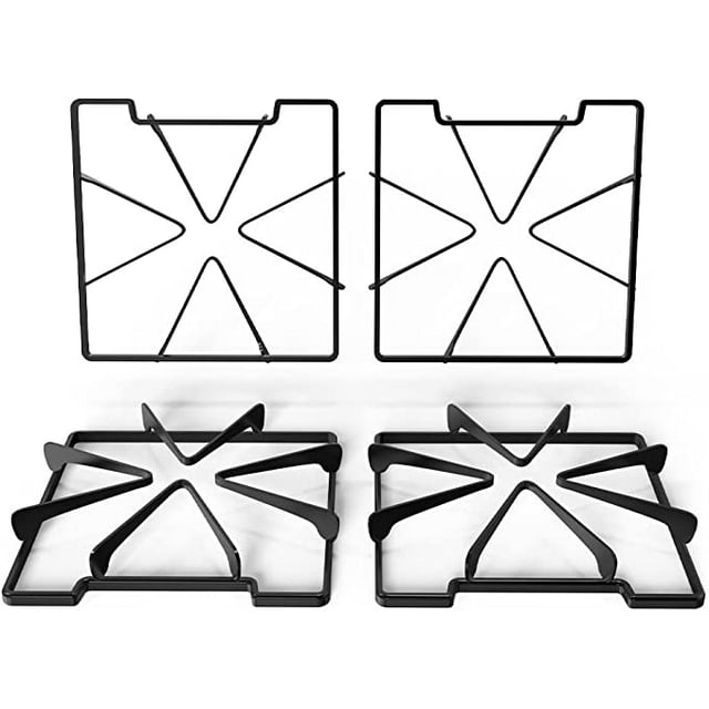 4 Pack of 8053458 Gas Range Burner Stove Grate Replacement Whirlpool ...