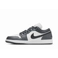 thumbnail image 2 of Ni - ke Ni - ke Air Jordan 1 Low Shoes 'Dark Gray' Sail White DC0774-102 Women's Sizes New, 2 of 5