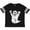Football Black and White, variant on Halloween Cute White Grunge Ghost Boys or Girls Toddler T-Shirt