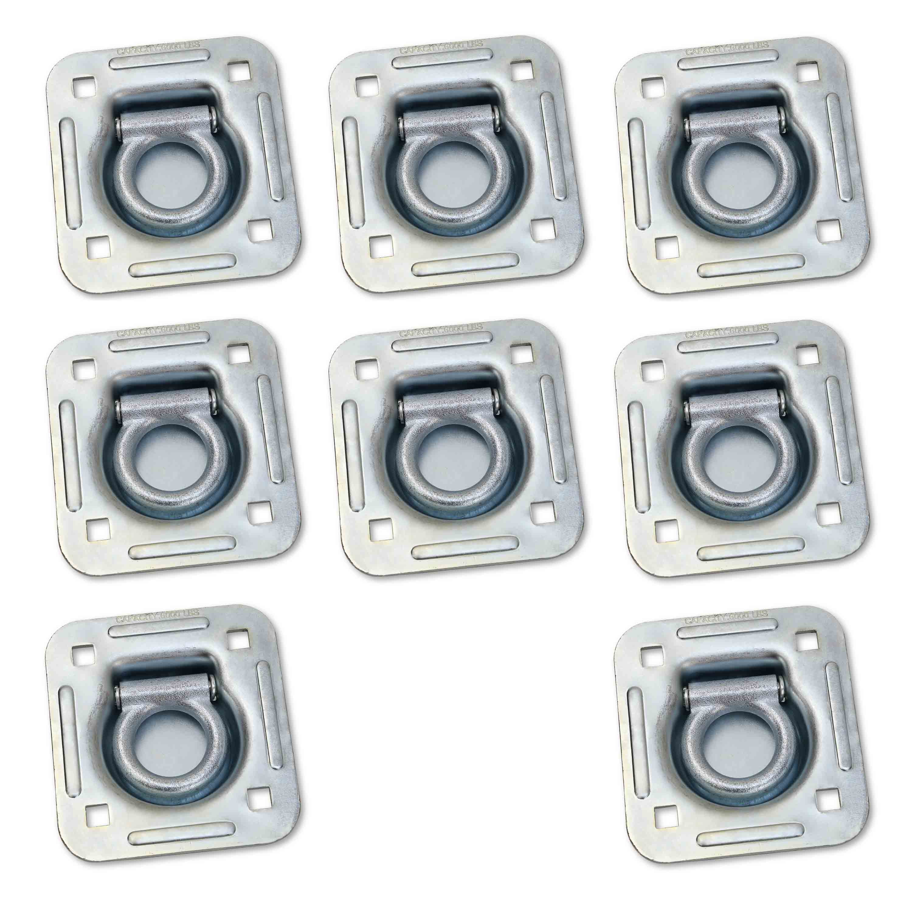 Recessed trailer d rings sale