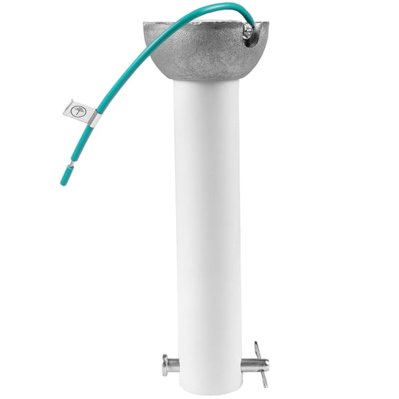 Ventilador de techo con barra descendente de 6 cm, color blanco, compatible con varias marcas