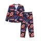 thumbnail image 1 of Balery American With Lips Conjunto de Pijama con Estampado para Mujer, Conjunto de Dos Piezas con Manga Larga, Ropa de Dormir Suave con Bolsillos, Pijamas Cómodos-Medium, 1 of 7