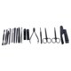 thumbnail image 1 of Juego De Manicura, Cortaúñas Duradero Y Fácil De Limpiar, 18 Piezas Con Caja De Almacenamiento Para Pedicura, 1 of 7