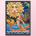 thumbnail image 1 of Cuadros Decorativos Bordado completo Hilo de algodón ecológico Kit de punto de cruz de sirena impresa de 11 quilates (2) Wdftyju embutido en tela, 1 of 9