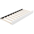 thumbnail image 5 of Euroco Upholstery Queen Size Daybed with Trundle, Velvet Sofa Bed with USB Charging, White, 5 of 10