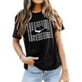 thumbnail image 2 of Women's Cowgirl Vintage T-Shirt Oversized Western Graphic Print Music Country Tees Casual Fashion Short Sleeve Tops, 2 of 4