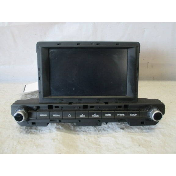 Pre-Owned 2019 2020 Hyundai Elantra Radio Receiver w/ 7.0" Display Screen OEM - Verify Specific Vehicle Fitment In Description - (Good)