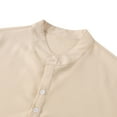 thumbnail image 5 of XMMSWDLA Men's Casual Shirts Short Sleeve Shirts Button Down Tops Khaki Boys' Tops, Tees & Shirts, 5 of 9
