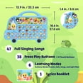 thumbnail image 2 of Panel de sonido Pinkfong Baby Shark ABC Alphabet Bus Toddler 1-3, 2 of 6