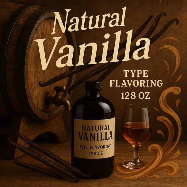 Brewers Best Natural Vanilla Type Flavoring 128 oz