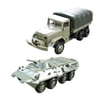 thumbnail image 3 of figatia Jouets Modèles 1/72 Camions Modèle Hobby Construction Assemblage 4D Modèle Architecture, 3 of 9