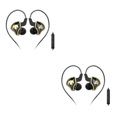 thumbnail image 4 of Sidaley Auriculares con cable en la oreja Auriculares para teléfono con reducción de ruido de 3,5 mm con micrófono Auriculares portátiles para Type2 NO2, 4 of 6