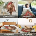 thumbnail image 7 of 50x60 inch Crystal Fleece & Arctic Fleece Blanket Soft Bed Throws for Home or Camping Cute Highland Cow Pattern, 7 of 7