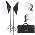 thumbnail image 3 of Photography Kit,Stand / 1 * 45w / * Stand / 4in1 Socket 8 * 45w 2 * Buzhi Studio Kit / 8 * Kit With Socket / 8 * Softbox / Bortt Socket 8pcs Product 1600w 2pcs Softbox Kit, 3 of 7