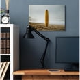 thumbnail image 2 of Stupell Industries Yellow Surfboard in Sand Near Shore Photograph Designed by Unsplash, 2 of 6
