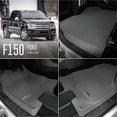 thumbnail image 3 of Convient 2015-2023 Ford F-150 Tapis 3D Doublure de Sol L1FR08301509 MAXpider; Ajustement Personnalisé; Bord Surélevé; Noir; Texture en Caoutchouc Thermoplastique Fibre de Carbone; 3 Pcs, 3 of 10