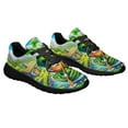 thumbnail image 6 of Irish St Patrick's Day Leprechaun Spring Shamrock Shoes Sneakers Black Size 4, 6 of 7