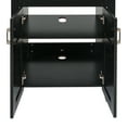 thumbnail image 4 of FULLWATT 24 inch Bathroom Vanity Set - Combo MDF Sink Cabinet Vanity with Counter Top Glass Vessel Sink Vanity and 1.5 GPM Faucet, 4 of 10