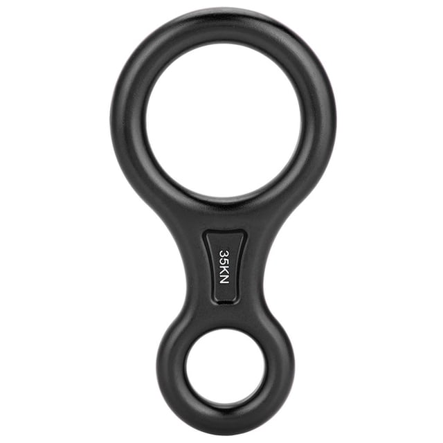 Sonducket Descensor de aparejo en forma de 8 Dispositivo de rappel de alta resistencia Anillo fácil de usar Equipo de descenso cuesta abajo para rescate carpas Sonducket OD007016-00