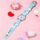 thumbnail image 5 of Reloj para niños, bonito reloj de cuarzo con diseño de unicornio, cinta de plástico colorida, reloj de pulsera para niños y niñas, 5 of 6
