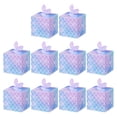 thumbnail image 4 of KAKOWELY 10 cajas de papel 3D con forma de cola de sirena, decorativas, para dulces, fiestas, cumpleaños, bodas, galletas, dulces, recuerdos de fiesta, decoración., 4 of 5