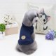 thumbnail image 2 of Ropa para mascotas ropa para perros ropa para mascotas otoño e invierno Teddy perro pequeño tricolor lana dos patas ropa acolchada de algodón, 2 of 3