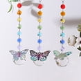 thumbnail image 5 of Colgante de cristal Sun Catcher Rainbow colgante con adorno de mariposa para decoración colgante de ventana, 5 of 5