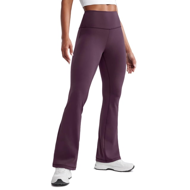 Pantalones CRZ YOGA Butterluxe de cintura alta acampanados de 30.5 pulgadas para mujer, talla XS