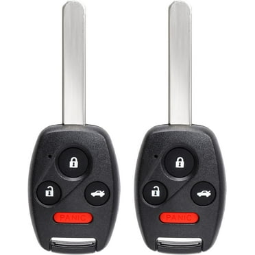 NPAUTO Key Fob Replacement for Honda Accord 2003 2004 2005 2006 2007 Keyless Entry Remote Uncut Car Ignition Blade Key Fobs (OUCG8D-380H-A, Pack of 2)