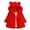 Red, variant on XBASW Toddler Girls Winter Fleece Coat Kids Ear Hooded Jacket Baby Warm Thicken Outwear for Girls 1-8T