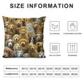thumbnail image 5 of Nawypu Golden Doodle Lover Throw Pillow Cover Cushion Covers, Cute Doodles Dog Pillowcases, Funny Dogs Face Printed Pillow Cases, Gift for Doodle Mom Puppy Owner Dog Lovers, 5 of 5