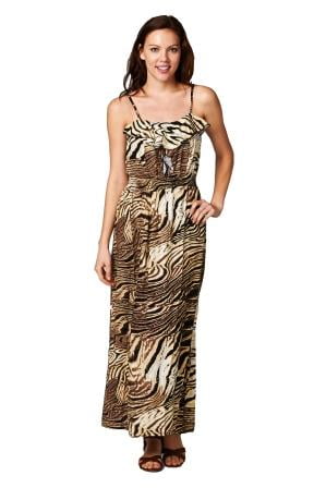 challis maxi dress