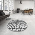 thumbnail image 4 of Ahgly Company Machine Washable Indoor Rectangle Transitional Light Black Area Rugs, 8' x 12', 4 of 7