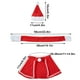 thumbnail image 3 of Pet Christmas Costume Set Santa Hat Scarf Cloak Decor For Pet For Dog Pet Christmas Party Cosplay Supplies, 3 of 6